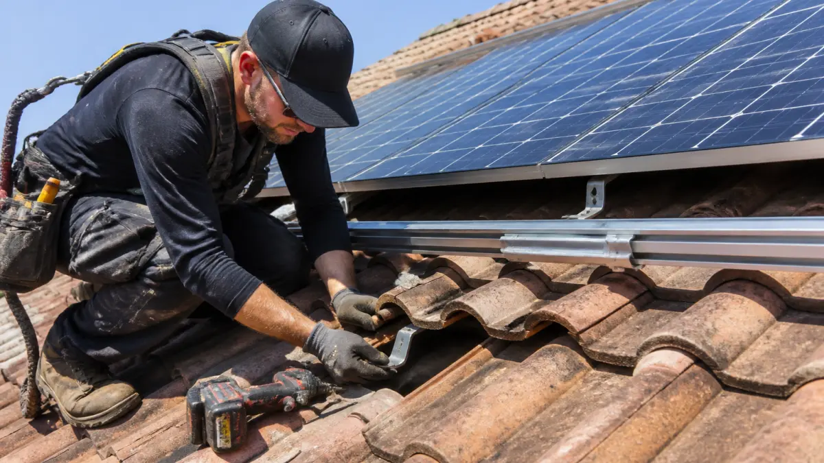 Comment fixer des panneaux solaires sur tuiles sans casser l'étanchéité ?