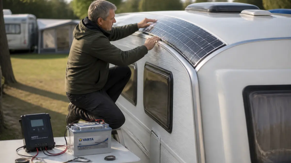 Panneaux solaires pour caravane : quel kit choisir et comment l'installer ?