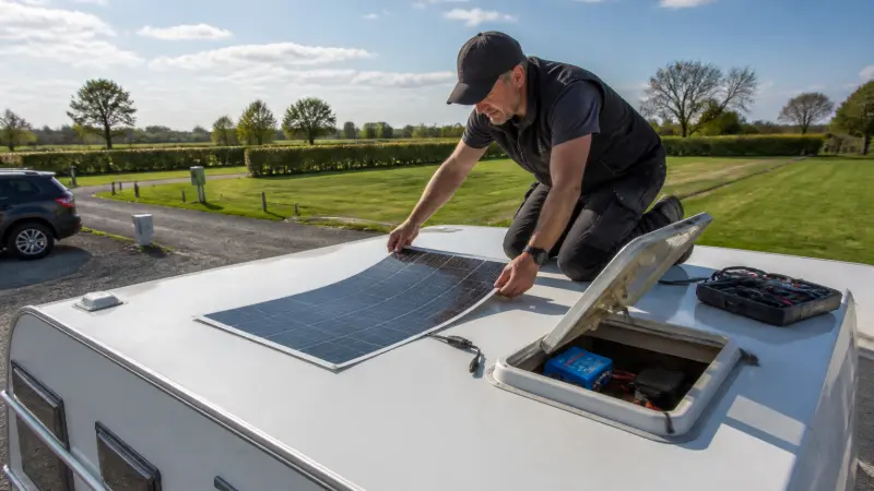 Panneaux solaires pour caravane : quel kit choisir et comment l'installer ?